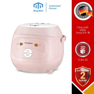 Nồi cơm điện ủ ấm 3D Kalpen R1 dung tích 1L