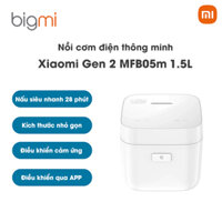 Nồi cơm điện Xiaomi gen 2 MFB05M 1.5L thông minh điều khiển qua app