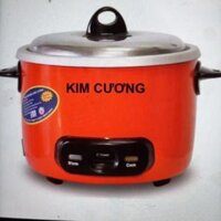 Nồi cơm kim cương 0.8L cam