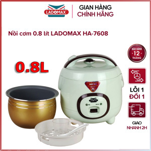 Nồi cơm mini 0.8L Ladomax HA-7608