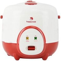 Nồi cơm nắp gài Happycook 0.6 lít HC-60 Đỏ