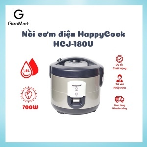 Nồi cơm nắp gài Happycook HCJ-180V - 1.8 lít