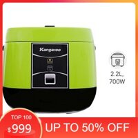 Nồi cơm nắp gài Kangaroo KG22R1 2.2 lít[HÀNG TRƯNG BÀY ĐIỆN MÁY GIẢM SỐC]