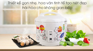 Nồi cơm nắp gài Sharp KS-N182ETV 1.8 lít