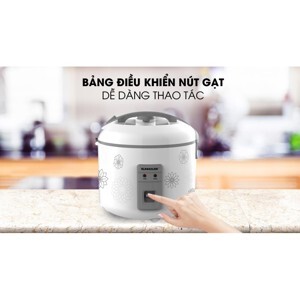 Nồi cơm nắp gài Sunhouse 1.8 lít SHD8603