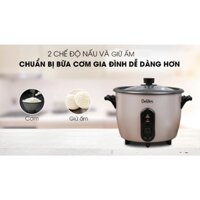 Nồi cơm nắp rời Delites 1.8 lít RC-10W003 nấu cơm ngon gia đình 2 - 4 người