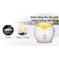 NỒI CUCKOO MÃ CR-0681Y MÀU TRẮNG VÀNG DUNG TÍCH 1.0L