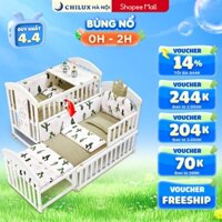 Nôi cũi cho em bé CHILUX PEACE WHITE - Đa năng 6 chế độ cho bé sơ sinh đến 12 tuổi