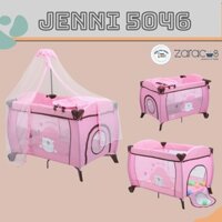 Nôi cũi dù cho bé Zaracos Jenni 5046 Pink – Zaracos Việt Nam