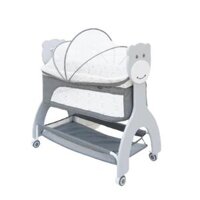 Nôi Cũi Vải Khung Gấu Umoo UM-08111