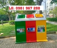 Nơi cung cấp thùng rác 3 ngăn đặt tại trường học