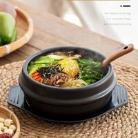 nồi đá hàn quốc bibimbap nồi đá đặc biệt niêu đất gạo nồi đá đặc biệt cá hộ gia đình soong hầm nồi gốm chảo chống dính