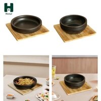 Nồi đá Homyl Hàn Quốc, Nồi, Bát đá để nấu ăn Donabe, Bibimbap, Kimchi, Lẩu, Súp và Stews