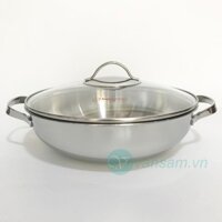 Nồi đa năng 3 lớp inox 304 Happycook 28cm