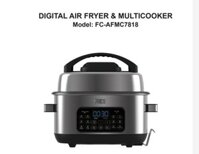 Nồi đa năng Frico FC-AFMC7818 thay cho 10 loại dụng cụ nấu ăn