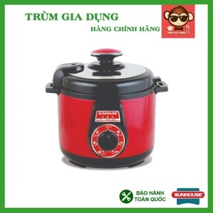 Nồi đa năng Sunhouse SHD1552 (SHD-1552) - Màu CF, 5.0 lít