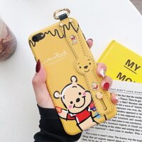 Nổi Danh Trên Mạng Chú Gấu Pooh Iphone8plus Ốp Điện Thoại Đáng Yêu Apple 7 Plus Cá Tính 11pro Sáng Tạo XR Mẫu Mới 6s Dây I7g Giá Đỡ 8X Nam Nữ mô Hình XS Thương Hiệu Thịnh Hành Max Silicone Mềm