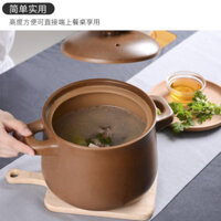 Nồi Đất Bình Tĩnh Chịu Nhiệt Độ Cao, Nồi Đất, Nồi Hầm Cho Bà Bầu Và Trẻ Sơ Sinh, Nồi Canh Kiểu Cũ Không Tráng Men Trong