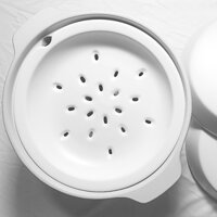 Nồi đất đa chức năng nấu - hấp Donghwa 1250ml