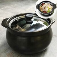 Nồi đất hầm thịt, gà thuốc bắc 3 lít