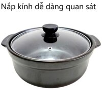 Nồi đất hầm thịt, nồi kho cá, nấu canh, nồi kho tộ dung tích 2 lít