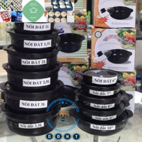 Nồi đất kho cá dày dặn 3L. 3,5L