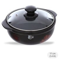 Nồi đất nắp kính 17 cm Dong Hwa Tucbeghi GF-703