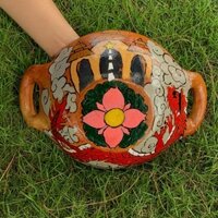 Nồi đất nung, dùng để decor.