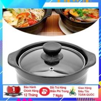 Nồi đất sứ tráng men cao cấp kho thịt, kho cá, ăn lẩu - đầy đủ kích cỡ tiện dụng