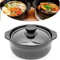 Nồi đất sứ tráng men Sonahouse kho thịt kho cá ngon đậm vị nhiều dung tích