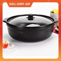 Nồi đất tráng men 2,5L, 3L, 3,5L