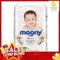 [NỘI ĐỊA] Bỉm MOONY Natural trắng đủ size NB63/S58/M46/L38/L36/XL32