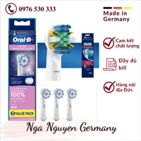 (Nội địa Đức) Bộ 3 đầu bàn chải điện Oral-B mẫu mới nhất: Sensitive Clean và Tiefenreinigung- Hàng chuẩn, đủ bill