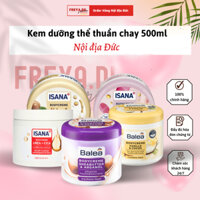 [NỘI ĐỊA ĐỨC] Kem dưỡng thể Isana/Balea 500ml - Dưỡng ẩm chuyên sâu toàn thân lên đến 48h