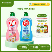 [Nội địa Đức] Nước rửa bát đậm đặc PRIL làm sạch dầu mỡ, khử mùi tanh, đủ trọn bộ mùi hương