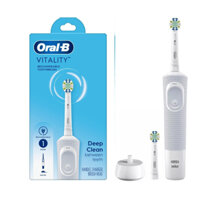 [Nội địa Mỹ] Bàn chài điện Oral-B Vitality Floss Action Màu trắng/hồng