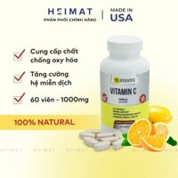 [Nội địa Mỹ] - Viên uống bổ sung Vitamin C 100mg Natuvitz - Sáng da, Cải thiện sức khỏe hệ miễn dịch