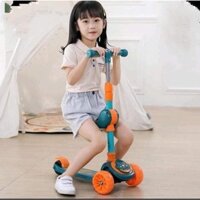 [Nội địạ Nhật Bản] Xe trượt Scooter 3 bánh phát sáng, có chuông cho bé, siêu chắc, siêu đẹp