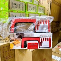 (Nội địa Nhật) Dụng Cụ Mài Dao Knife sharpener Cầm Tay Chống Trượt Bằng Thép Không Gỉ