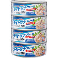 [Nội địa Nhật - Hàng sẵn] Cá ngừ đóng hộp Light Tuna Flakes nắp giật ngon lắm luôn (Hộp 80g)