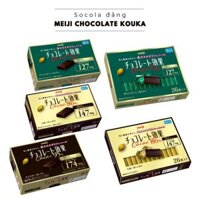 [Nội địa Nhật - Hàng sẵn] Chocolate đắng Meiji (Hộp nhiều size)