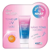 [NỘI ĐỊA NHẬT] Kem chống nắng Sunplay Skin Aqua Tone Up UV Essence SPF50+ PA++++ 80g