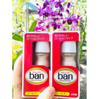 (Nội địa Nhật) Lăn Khử Mùi Lion Ban Roll-On Deodorant 30ml