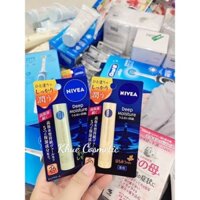 (Nội địa Nhật) SON DƯỠNG MÔI Nivea Deep Moisture