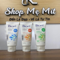 {Nội địa Nhật} Sữa rửa mặt Biore Nhật Bản 130g mẫu mới. Sữa rửa mặt làm sạch và dưỡng ẩm Biore