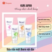 [Nội địa Nhật] Sữa rửa mặt Biore sạch sâu thu nhỏ lcl pick trực tiếp siêu thị Nhật
