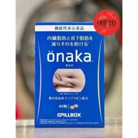 [NỘI ĐỊA NHẬT] Viên giảm mỡ bụng Onaka Pillbox Nhật Bản đào thải mỡ bụng mỡ nội tạng hiệu quả