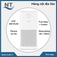 (Nội địa Séc) Máy lọc không khí ROVUS NANO công suất lớn cho phòng rộng 60 m2 - đèn UVC diệt khuẩn, plasma ion âm