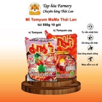 [Nội địa Thái] Combo 10 gói Mì MaMa Chua Cay Vị TomYum Big C Thái Lan