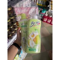 [Nội địa Thái] Combo 2 chai Sữa Tắm BeNice Milky Pear & Shea 400ml mùi Quả lê siêu thơm, diệt khuẩn